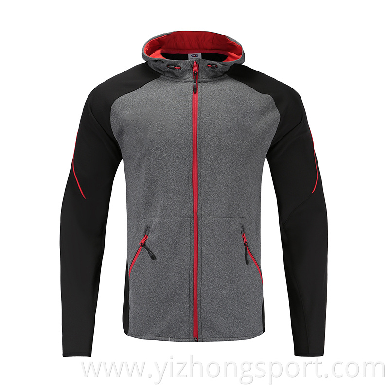 Soccer Wear Zip Up Hoodies